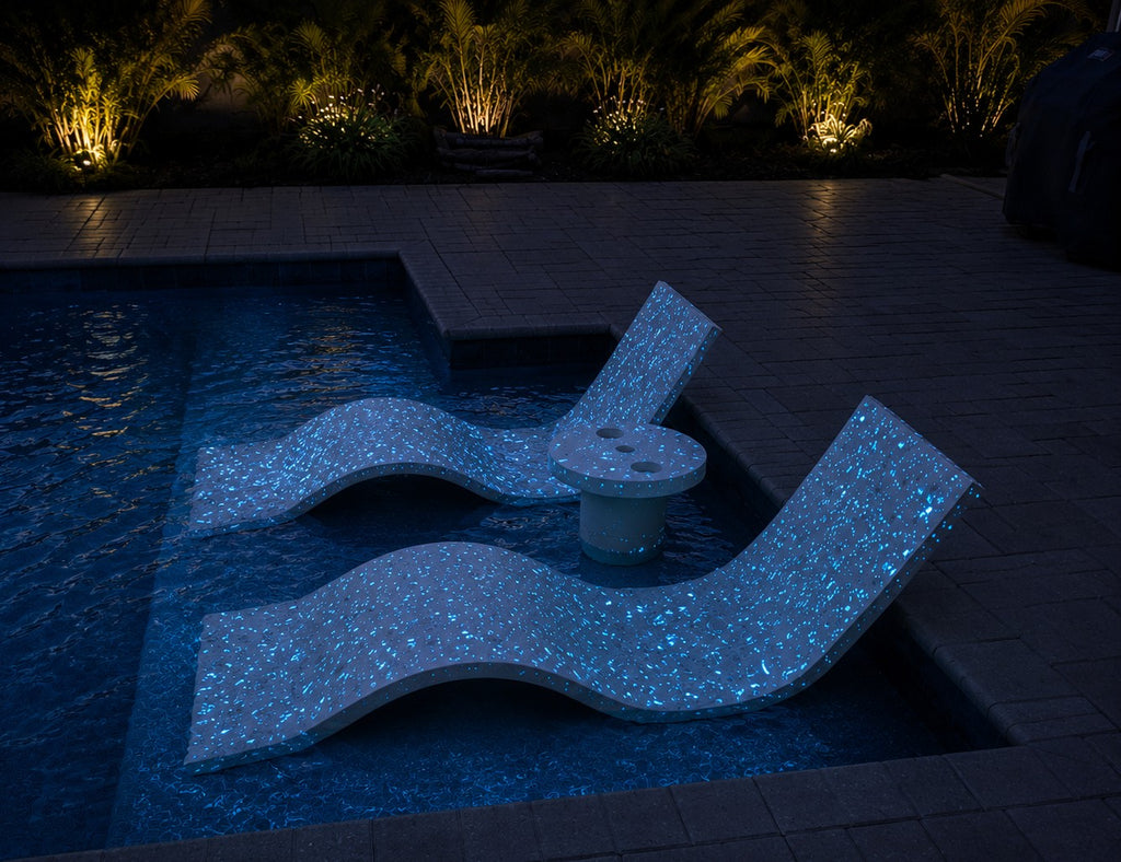 Glow Stone Shelf Lounger
