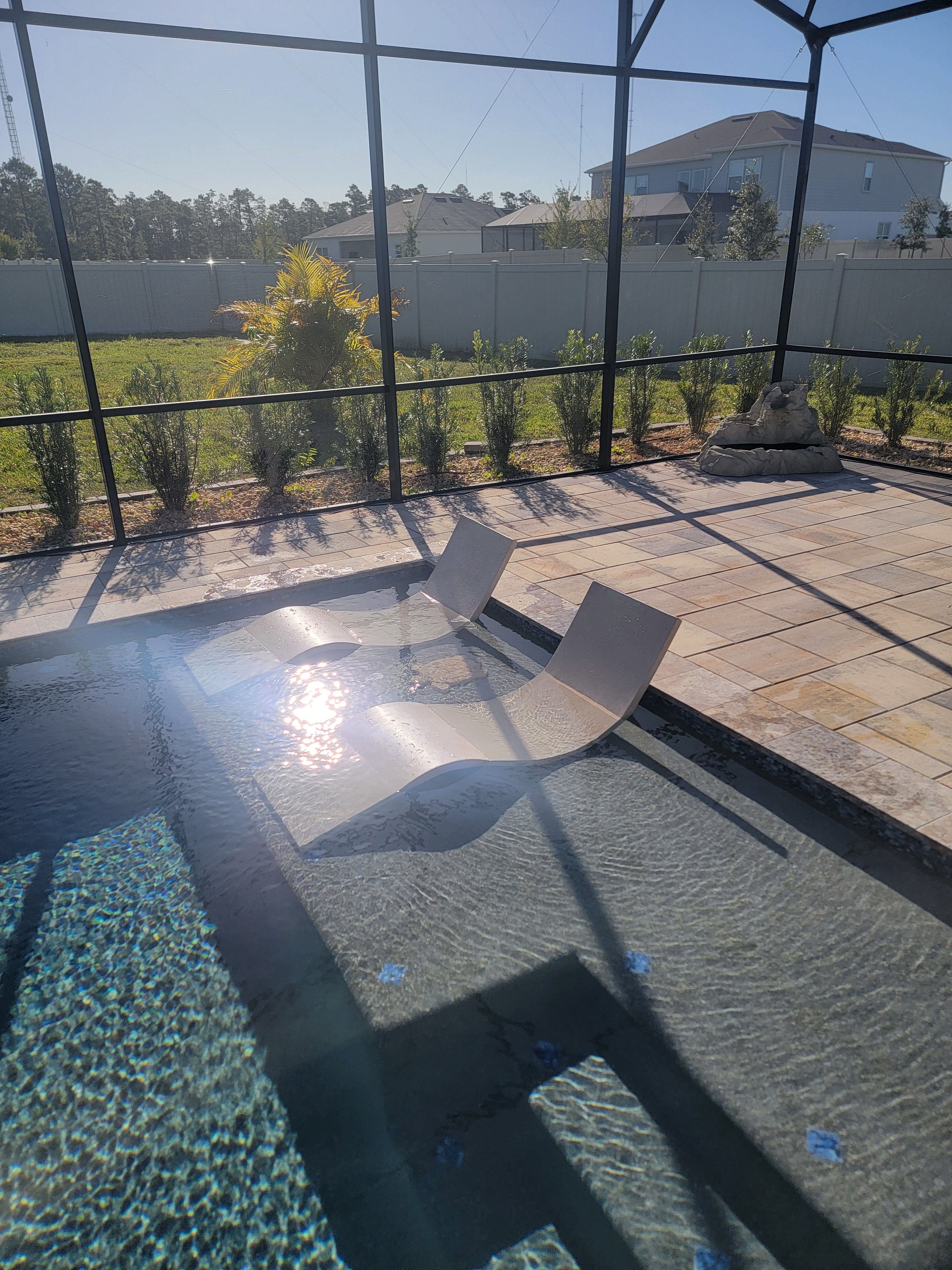 Sand Sun Shelf Lounger